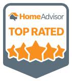 HomeAdvisor's Top Rated Logo